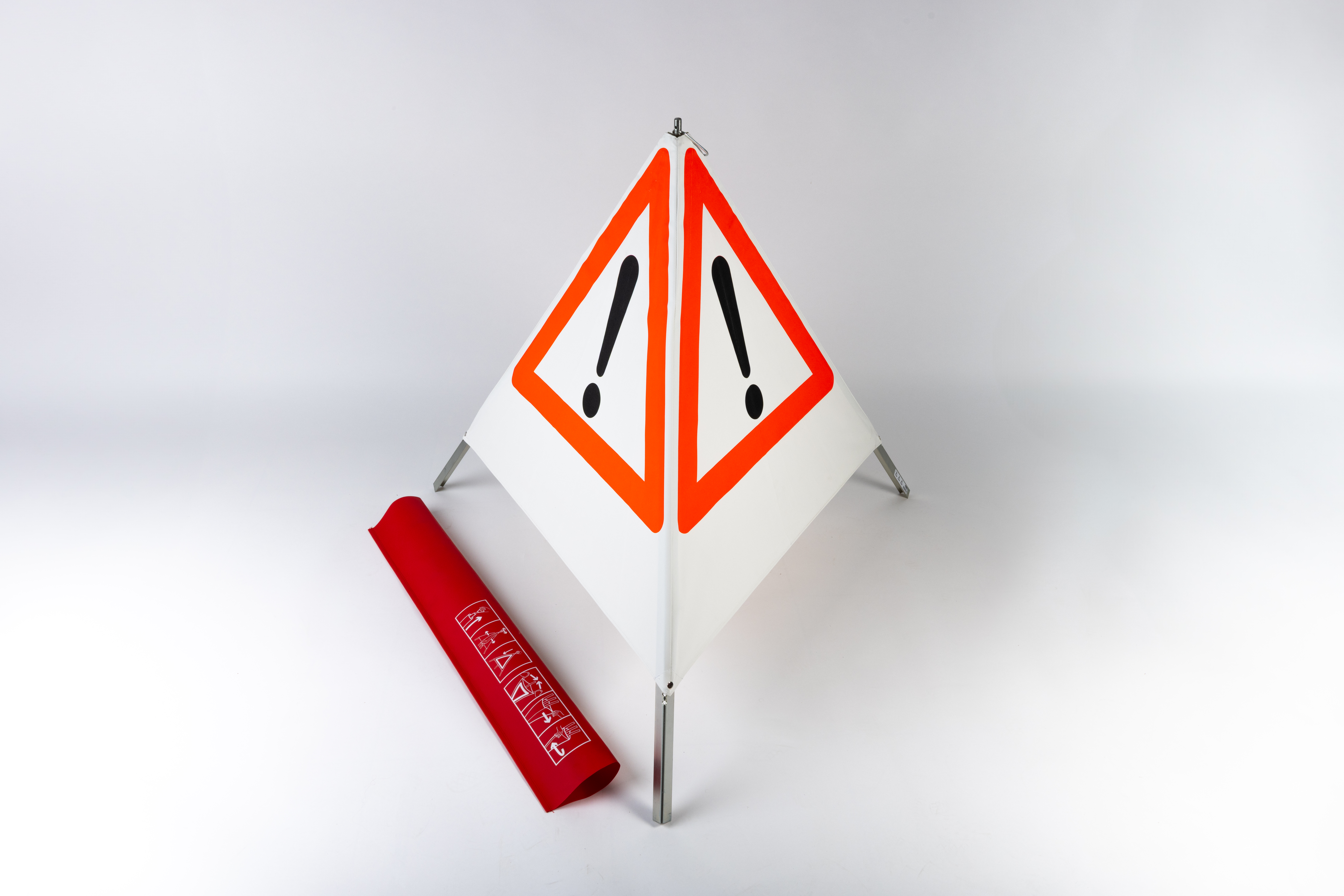 Faltsignal TrioSign 90 (Beschriftung frei wählbar)