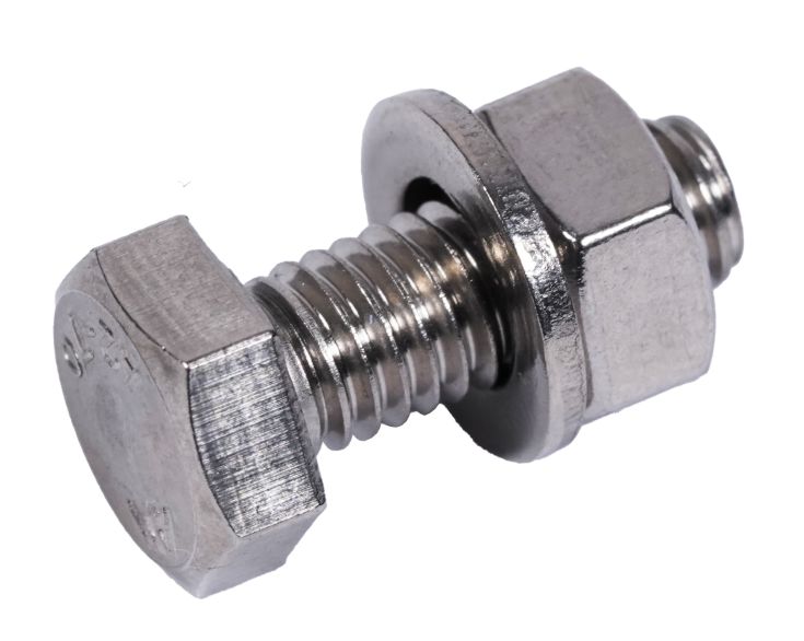 Sechskantschraube M6x16 mm, 100 Stk.