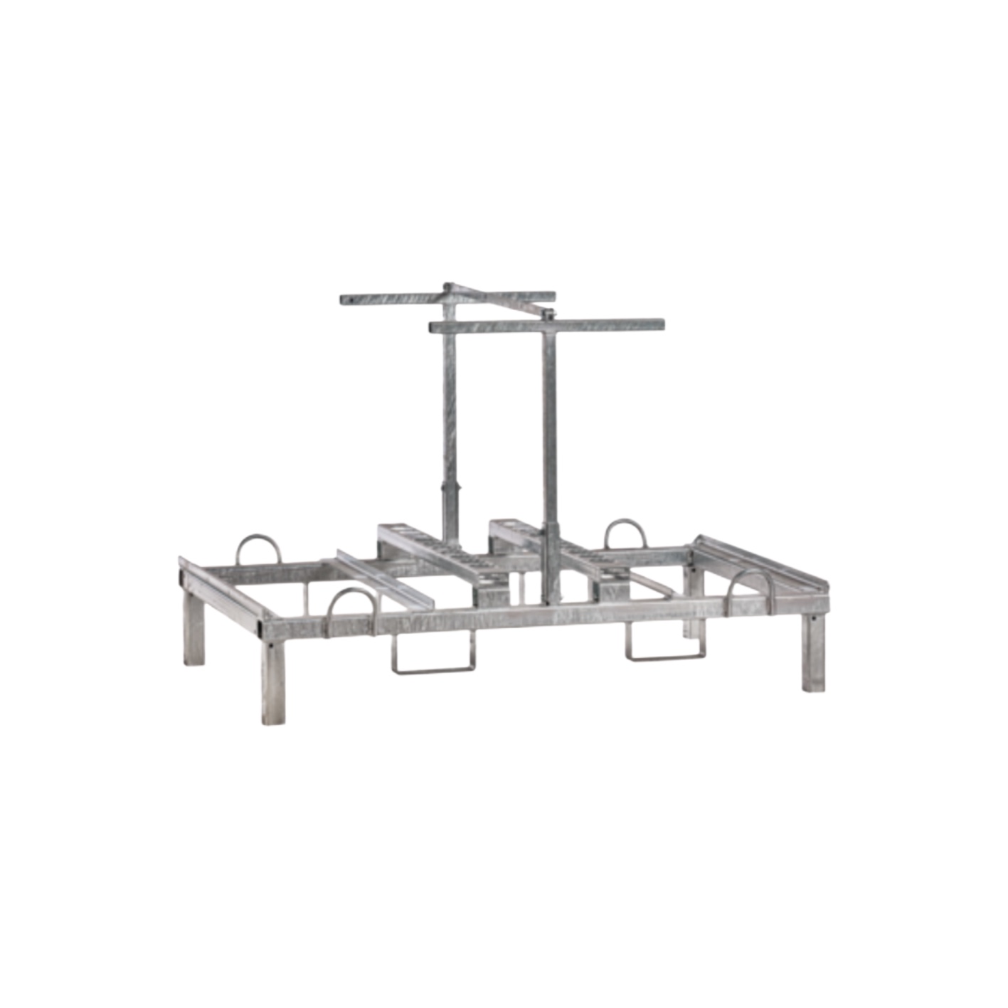 Kombigestell 20er Leitbake + Fußplatte, leer.jpeg