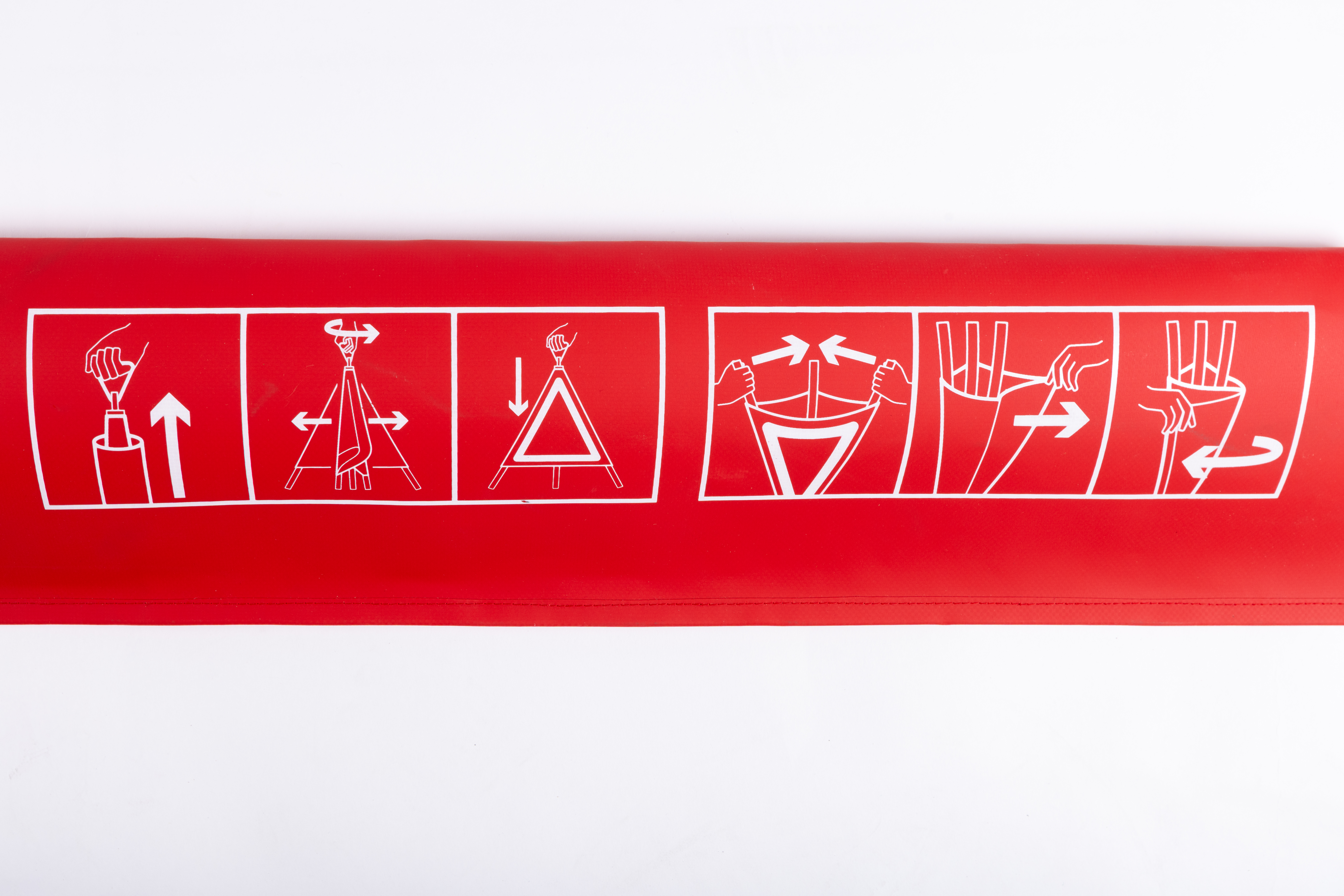 Faltsignal TrioSign 90 (Beschriftung frei wählbar)