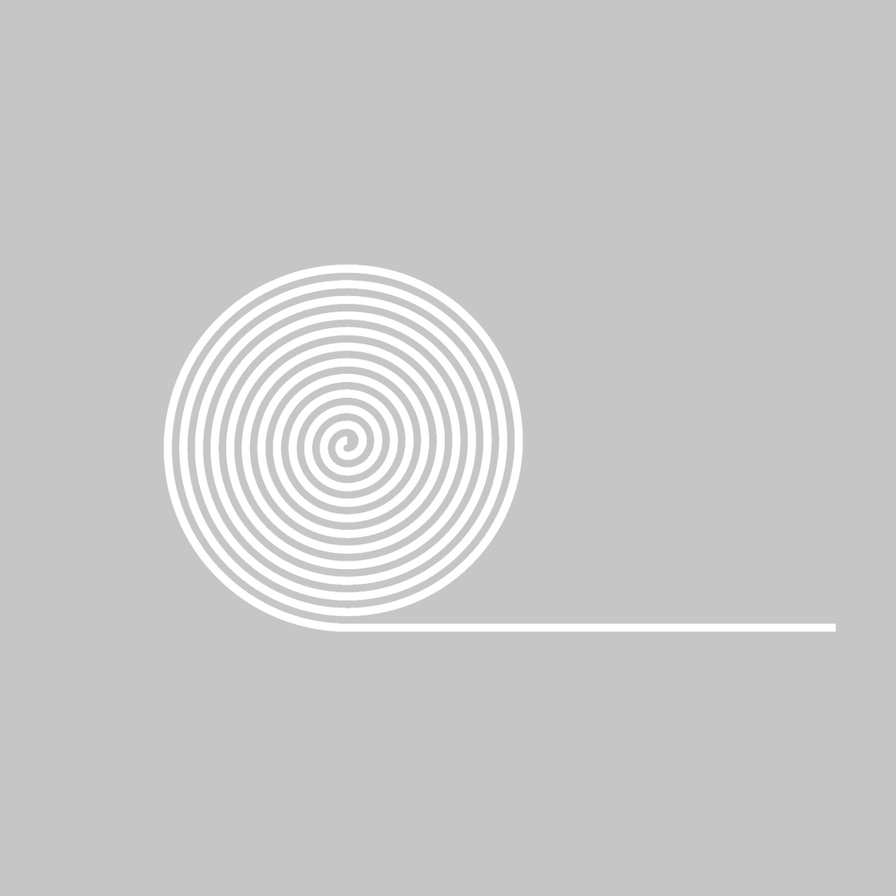 Markierungssymbol Weiße Rollen, Größe: 5000 x 120 mm