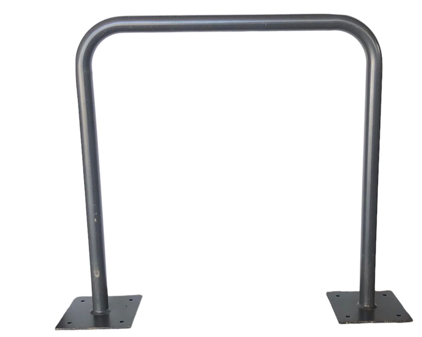 Fahrrad- und Absperrbügel zum Aufdübeln