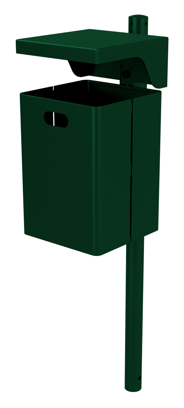 4136b_montiert mit Standpfosten feuerverzinkt und beschichtet RAL 6005.png
