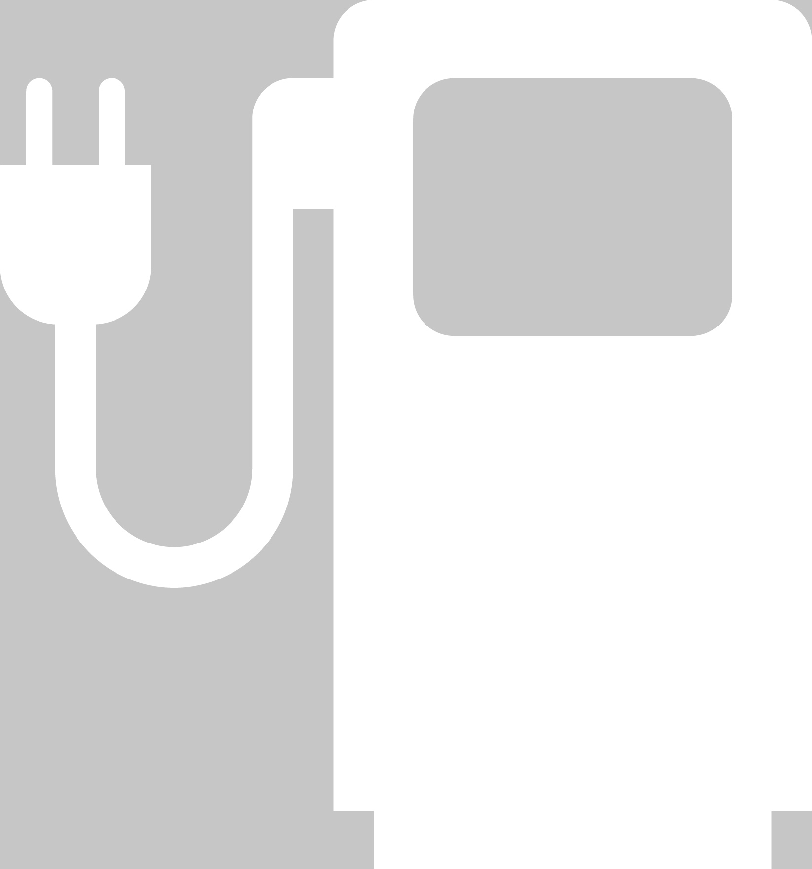 Markierungssymbol E-Ladesäule-Symbol, Größe: 1500 x 1400 mm